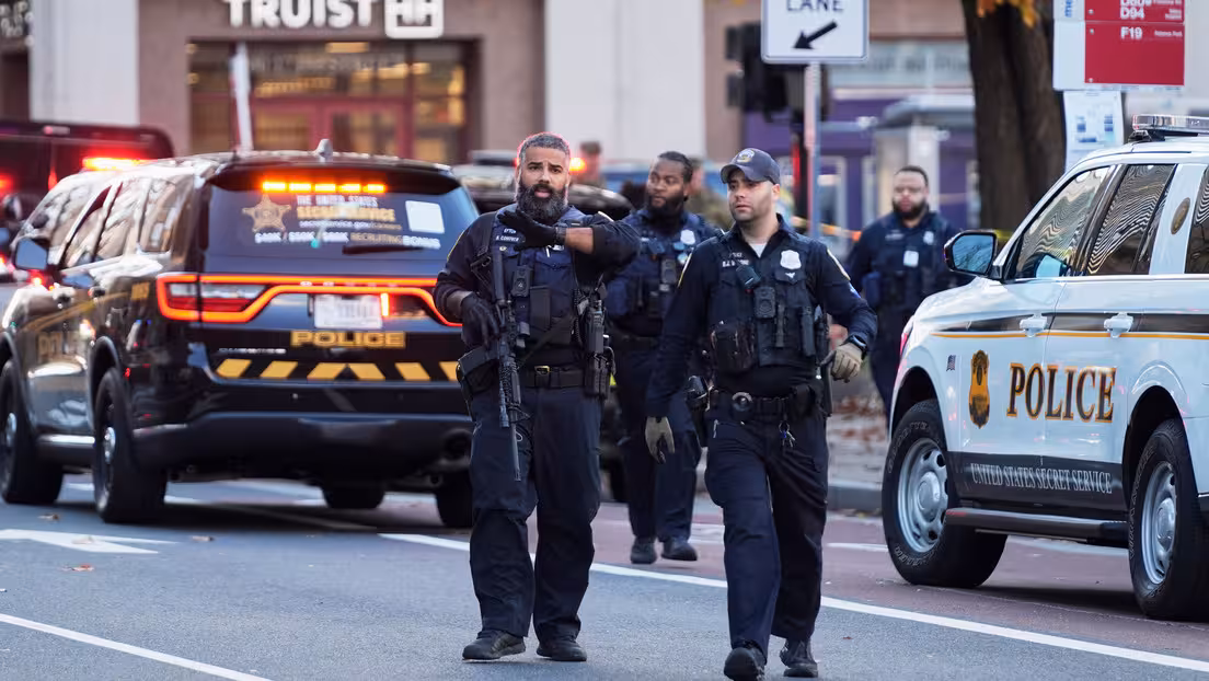 Trump tilda de "animal" al autor del tiroteo contra militares cerca de la Casa Blanca