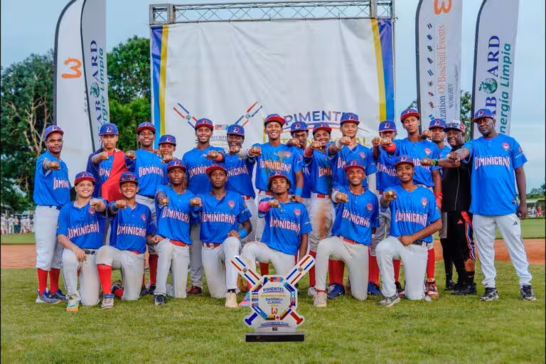 RD logra el bicampeonato en la 4ta edición del Pimentel International Baseball Classic U-16 copa Seaborad