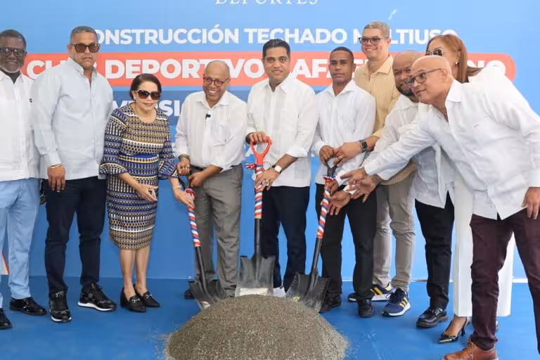 Miderec invertirá RD$ 317 millones en construcción de techados en clubes deportivos del Distrito Nacional