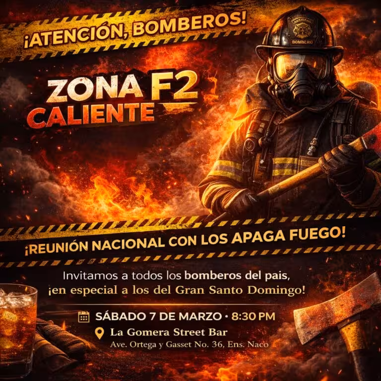 Bomberos del país se reunirán en la “Zona Caliente F2”