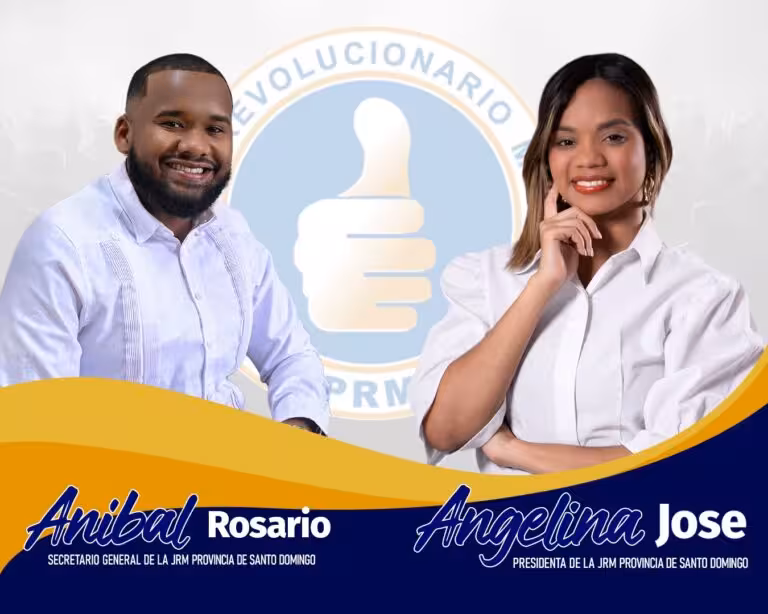 Anibal Rosario Y Angelina José Lanzan sus aspiraciones a la secretaria general y a la presidencia de la juventud del PRM