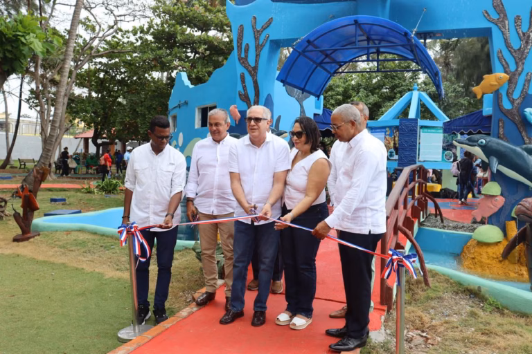 Acuario Nacional reinaugura el Parque Temático Infantil Protocolo SPAW tras proceso de remozamiento