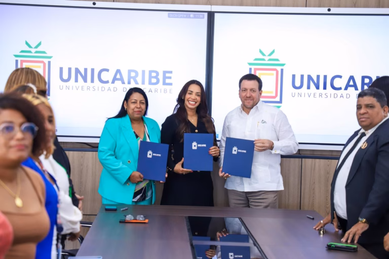 AYUNTAMIENTO SANTO DOMINGO NORTE Y UNICARIBE COLABORARÁN PARA IMPULSAR OPORTUNIDADES JÓVENES Y DESARROLLO LOCAL