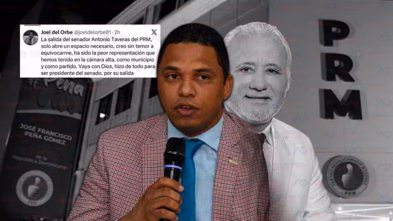 El Comunicador Joel Del Orbe valora salida de Antonio Taveras como oportunidad de renovación en el PRM