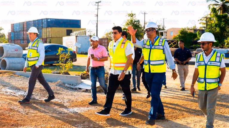 CAASD avanza trabajos en la avenida San Vicente de Paúl