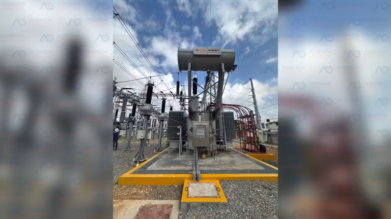 Edeeste pone en funcionamiento nuevo transformador de potencia en la Subestación Los Mina 138 kV