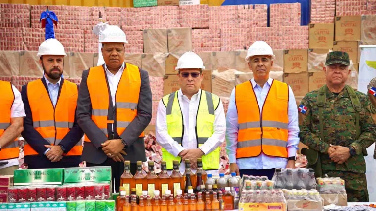 Autoridades destruyen más de RD$394 millones en productos ilícitos