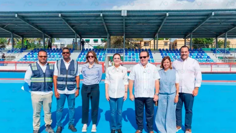 Carolina y Paliza supervisan trabajos finales del Paseo 30 de Mayo y anuncian su inauguración la próxima semana