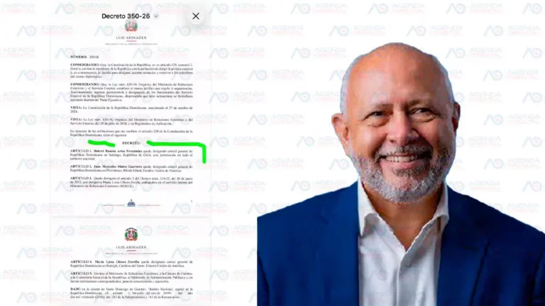 Robert Arias es designado cónsul general de la República Dominicana en Santiago de Chile