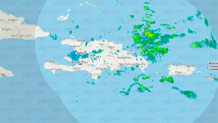 Indomet coloca en alerta a 8 provincias y el DN por influencia de vaguada y onda tropical