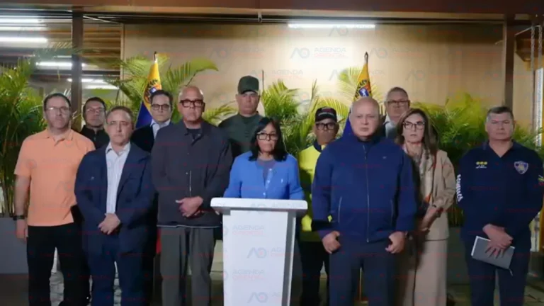 Delcy Rodríguez agradece a Luis Abinader por enviar rescatistas a Venezuela tras terremotos