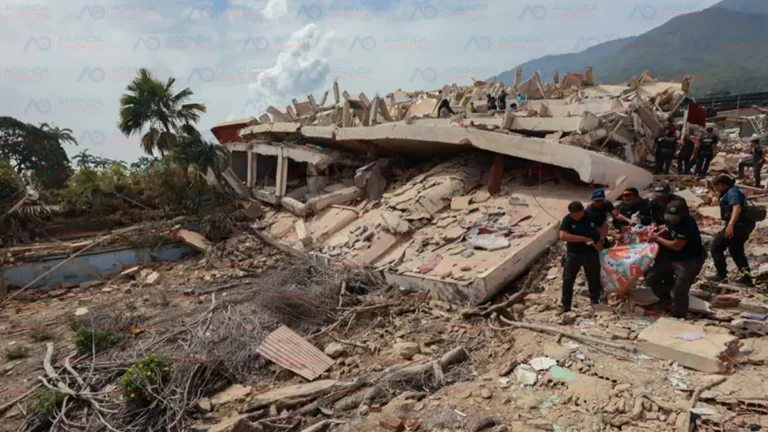 Asciende a 1.719 la cifra de muertos por el doble terremoto en Venezuela
