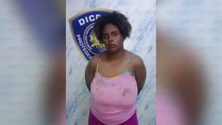 Policía Nacional apresa a mujer acusada de causar muerte de su pareja durante incidente en Los Guaricanos