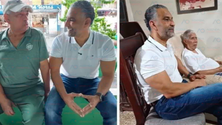 Ángel Danilo Mesa Almonte y Luis Alberto Tejeda realizan visitas solidarias a destacadas personalidades de Los Mina