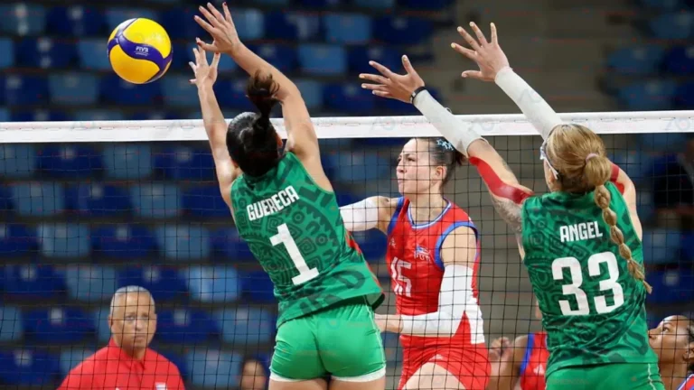 Puerto Rico deja en el camino a México del voleibol femenino