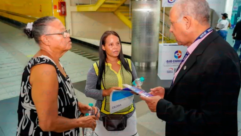 Cámara de Cuentas lleva la transparencia al Metro de Santo Domingo con jornada de acercamiento ciudadano