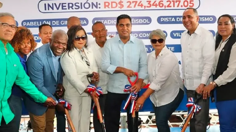 Ministro Kelvin Cruz inicia reconstrucción del Complejo Deportivo de San Pedro de Macorís con inversión de RD$274 millones