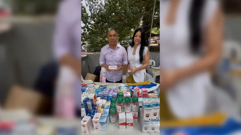 Joselito Echavarría lleva salud y asistencia social a El Dique con operativo médico