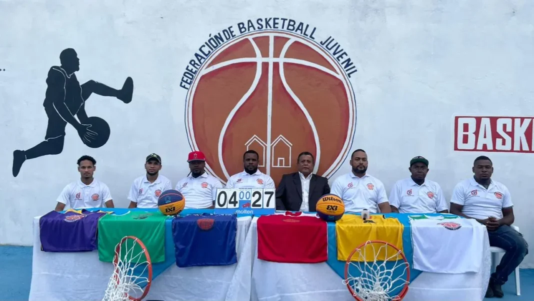 Federación de Basketball Juvenil y Desarrollo Barrial anuncia torneo 3x3 en Brisas del Este el 30 de agosto