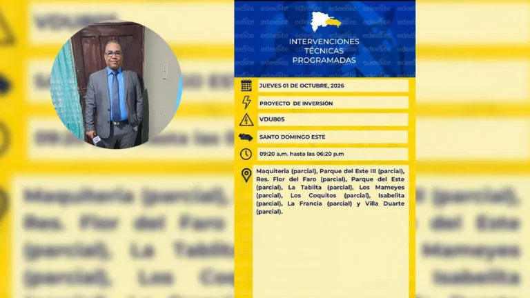 Comunicador Elvin Plácido denuncia que Edeeste disfraza los apagones como “intervención técnica programada”